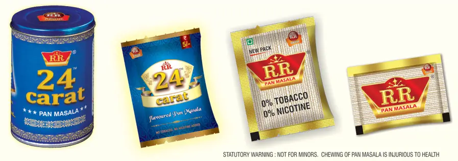 Red Rose Pan Masala product range